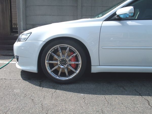 ポルシェキャリパー装着