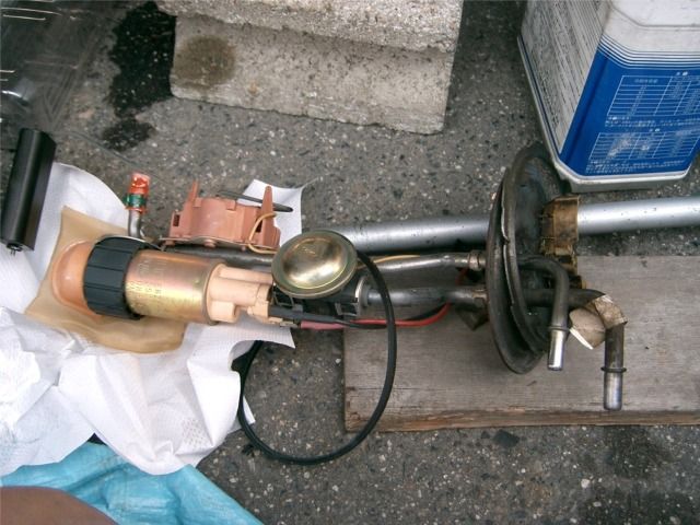 燃料ポンプ交換(その2.ポンプAssy交換~タンク取り付け 燃料ポンプ交換(その2.ポンプAssy交換~タンク取り付け