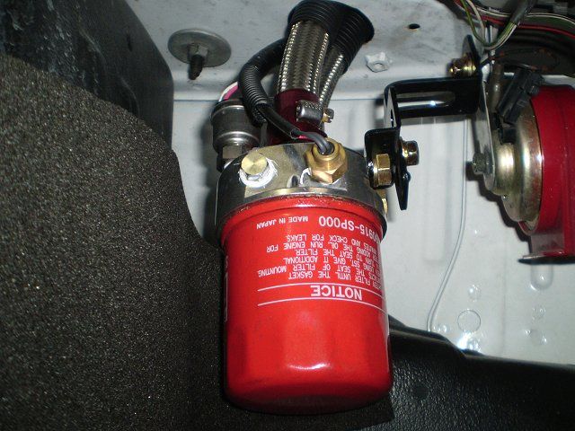 Trust Greddy オイルエレメント移動キット のパーツレビュー スターレット Tackn みんカラ