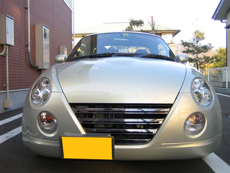 コペン L880K BILSTEIN ビルシュタインエンブレム 除け
