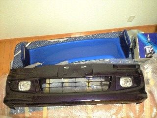 ディアスワゴンＳＵＢＡＲＵ 純正トラック用バンパー改の単体画像