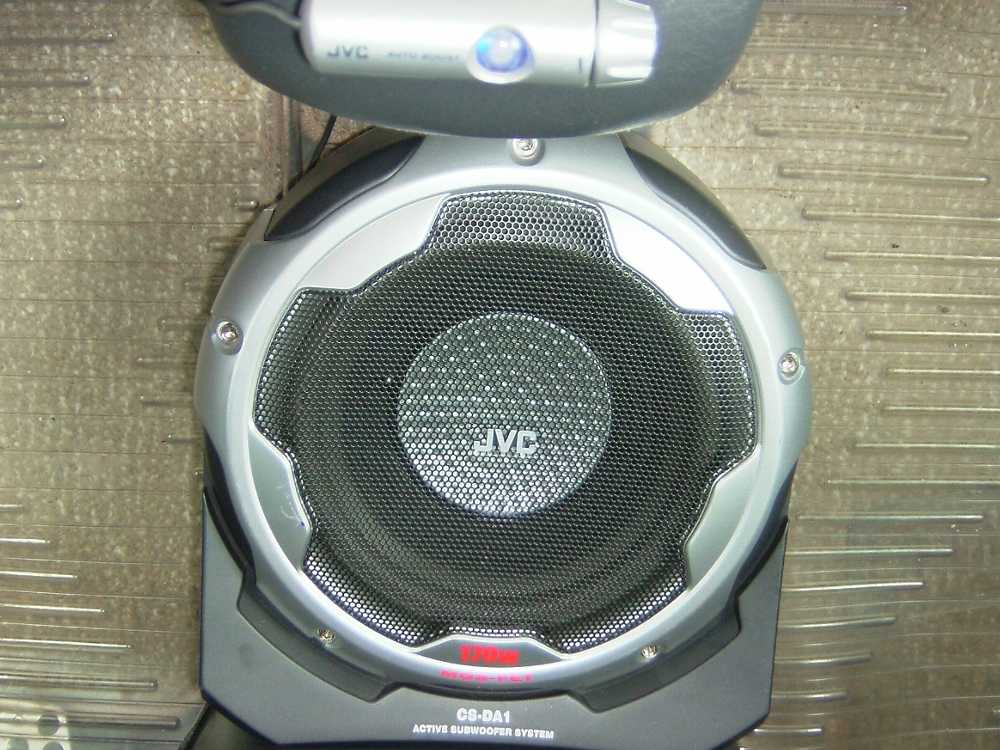 送料無料 ビクターJVC アクティブサブウーハー CS-DA1 170W 20cm