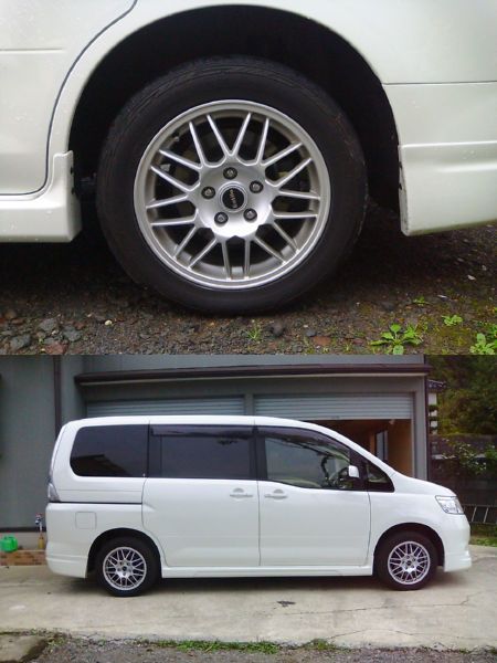 日産(純正) 日産純正アルミホイール のパーツレビュー | セレナ