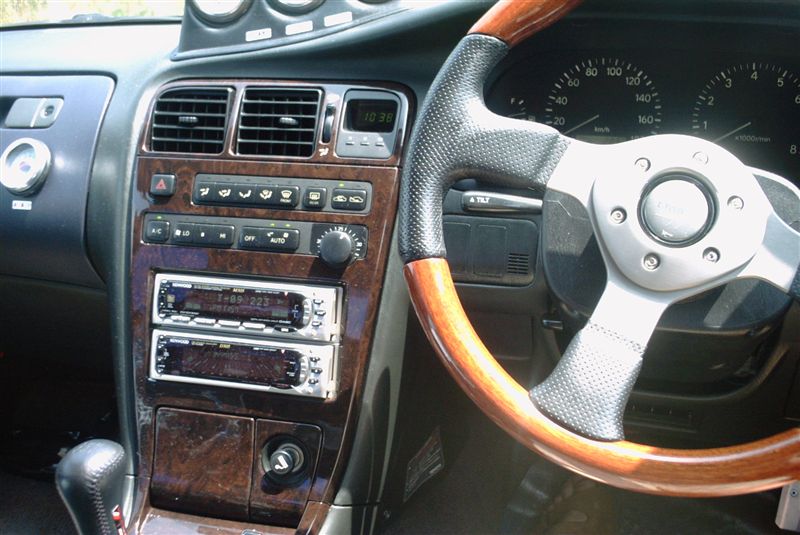 ☆R4A6504 JZX100 マークⅡ 純正ウッドパネルセット GX100 修理や 