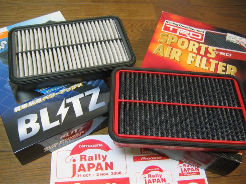純正→TRD→BLITZ エアクリーナー(純正交換タイプ) のパーツレビュー ...