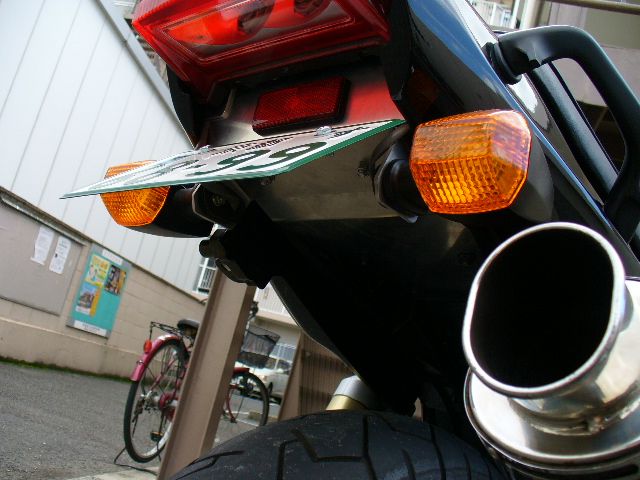 zrx1100ローダウンセット インナーフェンダー （1号機からの移植