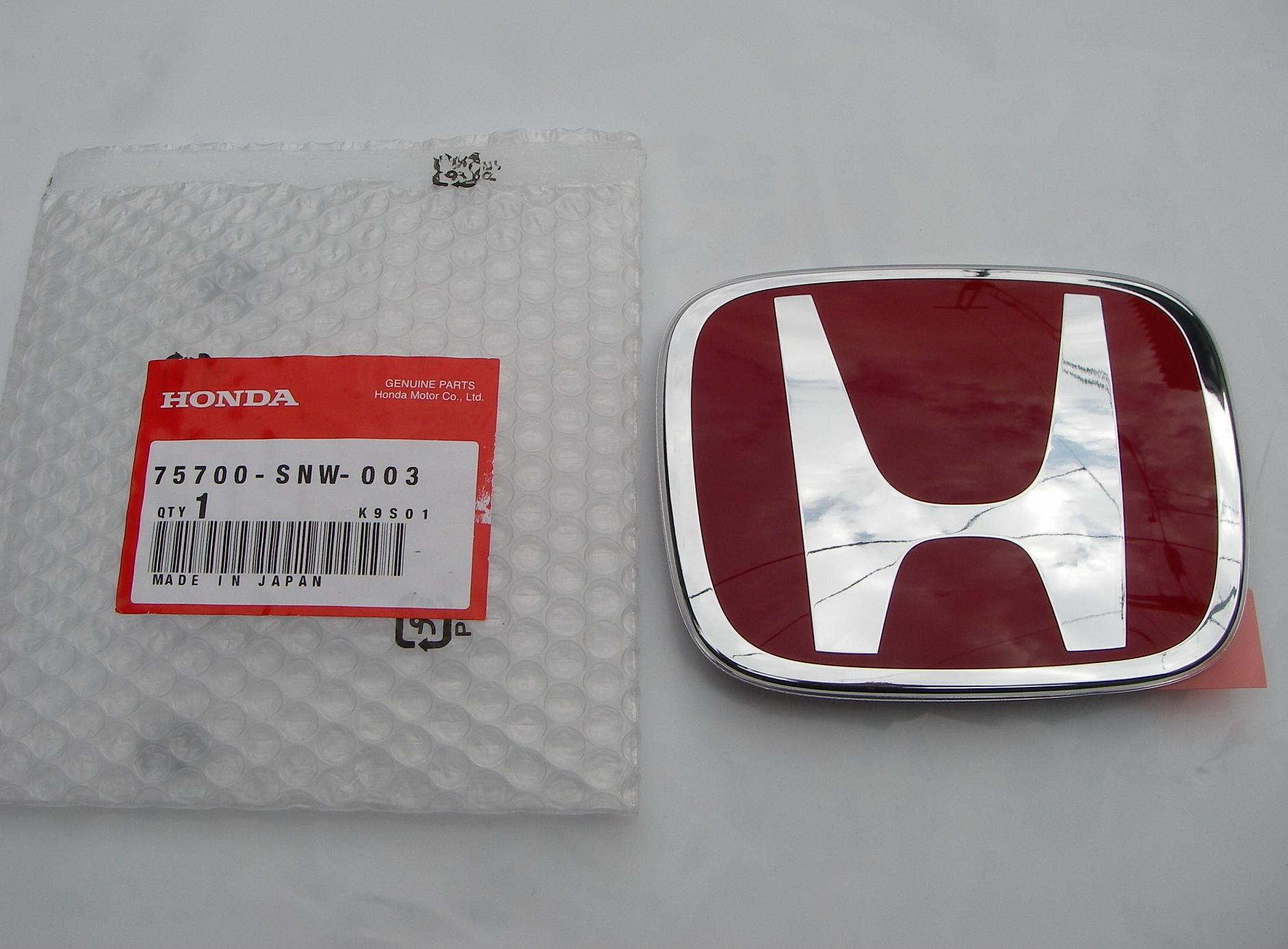 ホンダ 純正 Type R エンブレム 75700 Snw 003 のパーツレビュー フリード バンビィ みんカラ