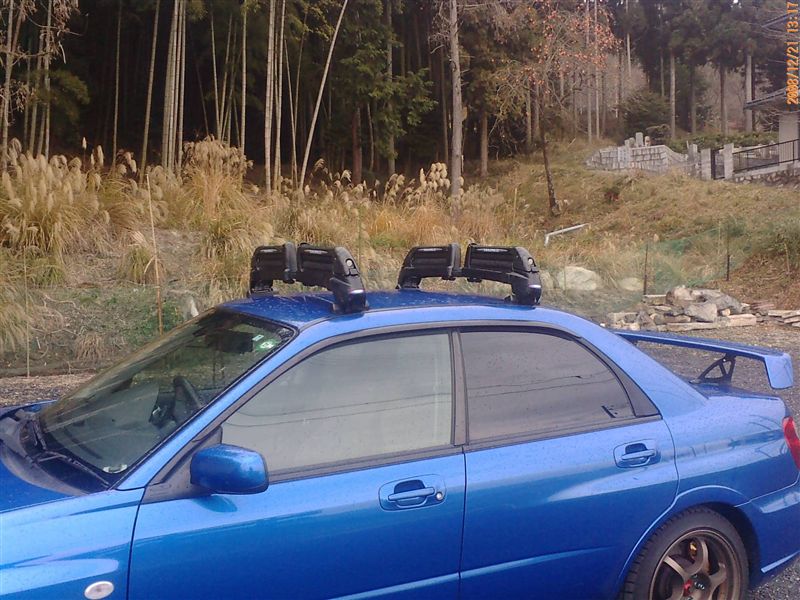 最安挑戦! スバル THULE キャリア スバル RA4 インプレッサ GC8