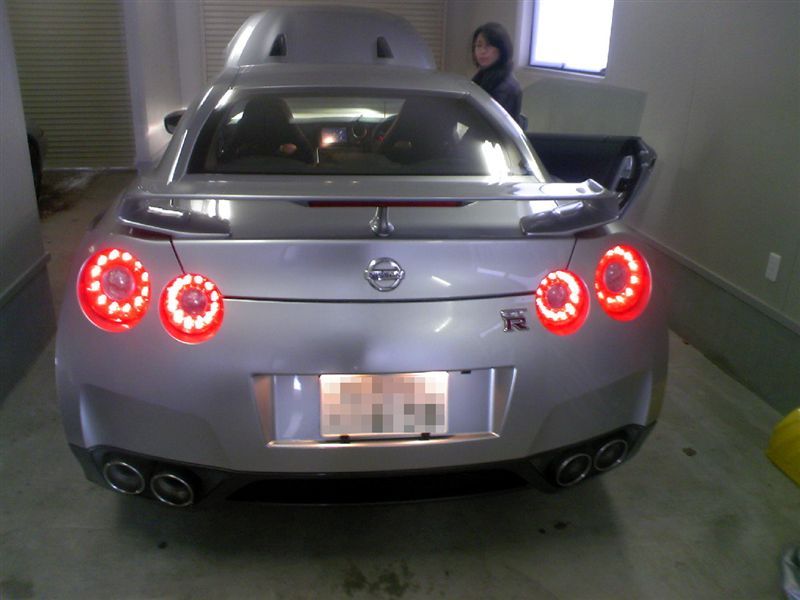 いつでも送料無料 R35 純正テールランプ 前期 4灯化キット付き i9tmg