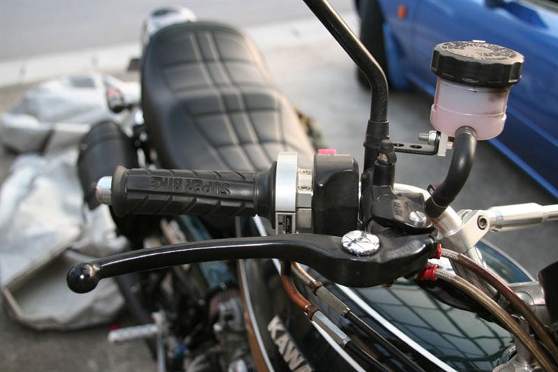 SR400 ニッシン ラジアルブレーキマスター