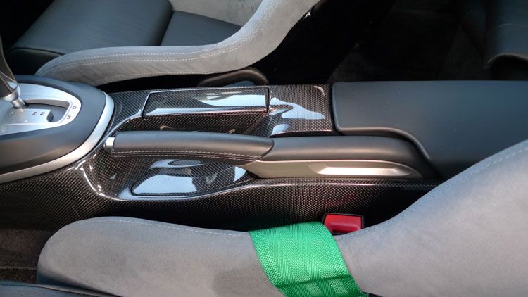 PORSCHE純正 カーボンセンターコンソール のパーツレビュー