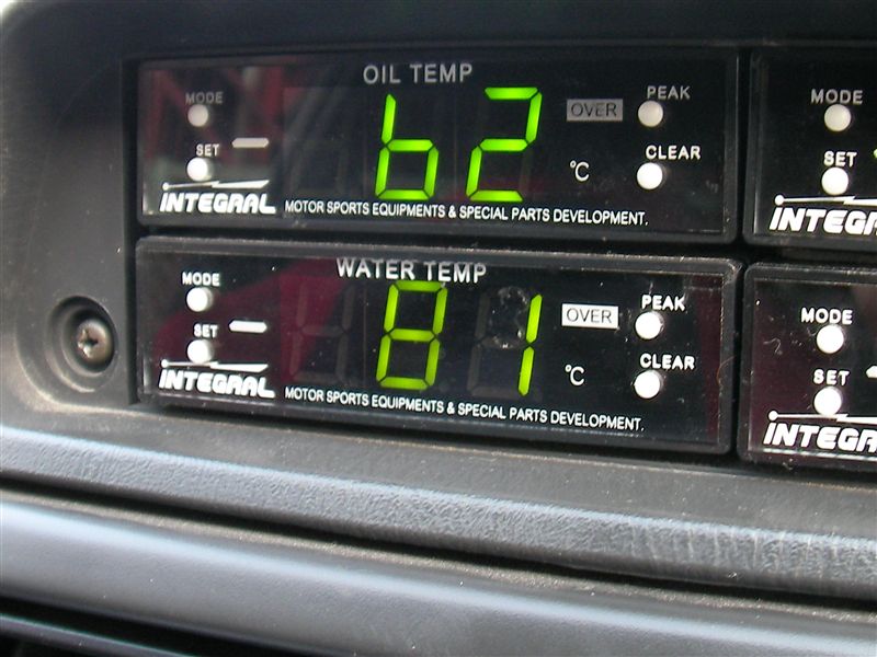 Integral Digital Meter 水温計 のパーツレビュー インプレッサ Wrx Sti しまさ ｇｃ８ みんカラ