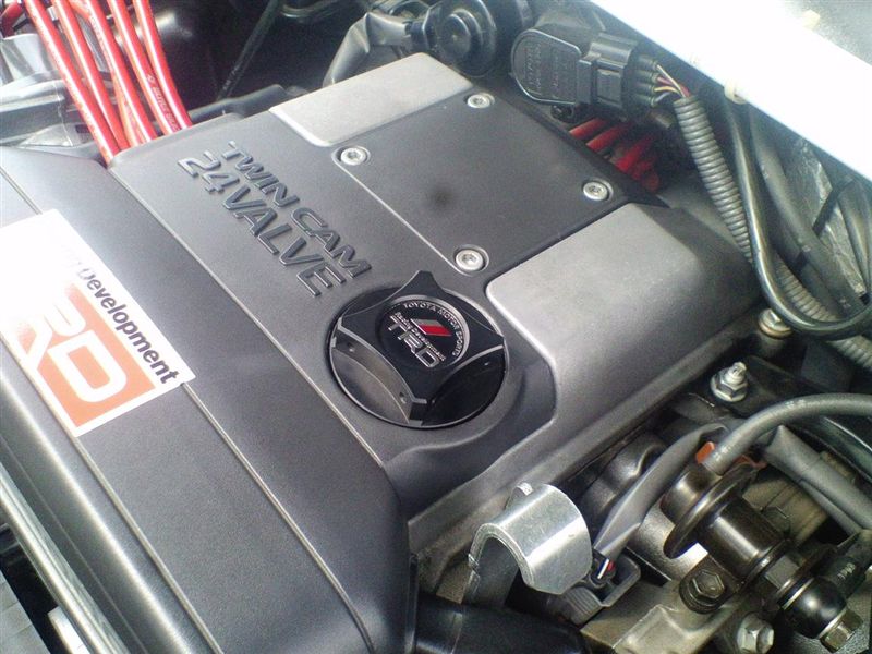 TRD オイルフィラーキャップ JZA80 スープラ - メルカリ