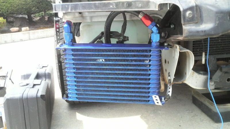 TRUST ER34用オイルクーラー13段 のパーツレビュー