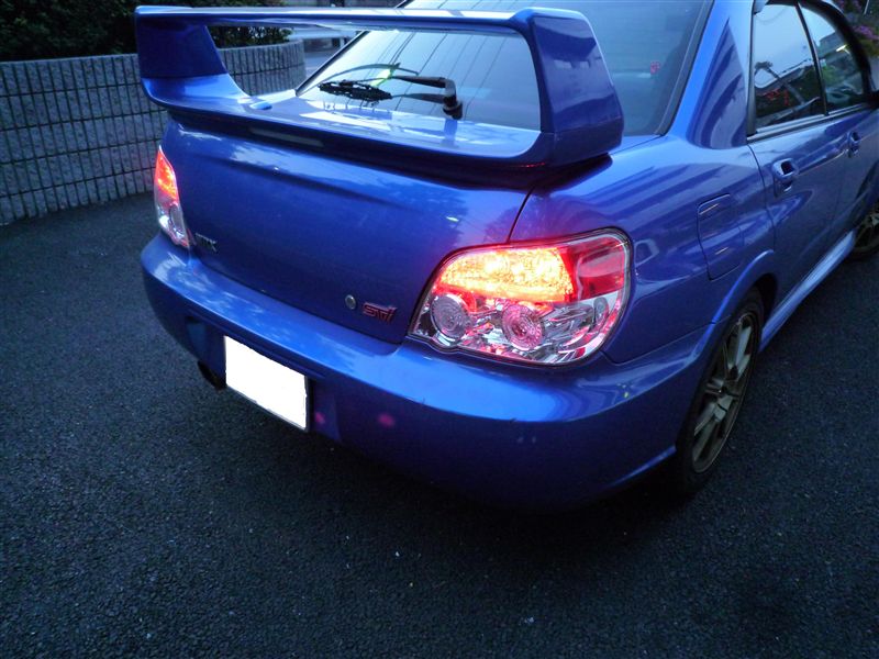 スバル純正 GDBインプレッサ純正 G型 テールランプハーネス付 の 