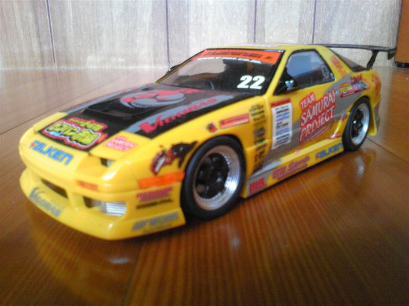 ｱｵｼﾏ RX-7 FC3S D1 TEAM SAMURAI PROJECT 2006 のパーツレビュー