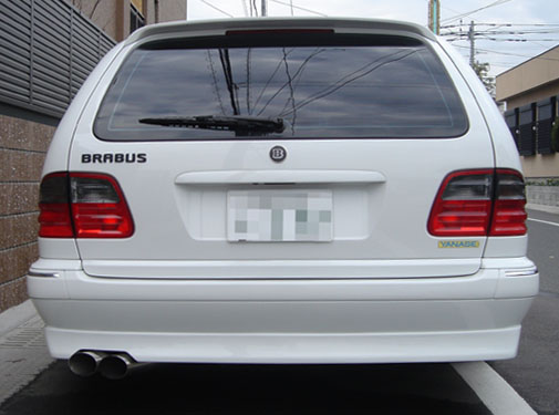 BRABUS フロントスポイラー のパーツレビュー | Eクラス