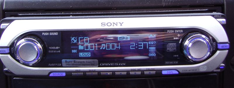 SONY CDX-M7810 のパーツレビュー | ネイキッド(アイヴィス