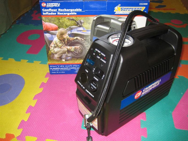 Campbell Hausfeld 電動ポンプ（Inflator）CC2300 のパーツレビュー ランサーエボリューションIX(はまたか