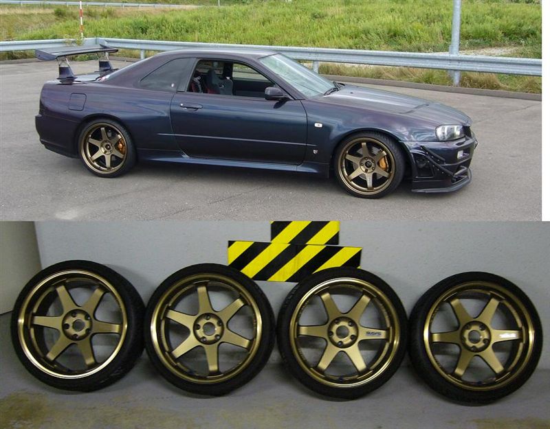 TLV スカイライン GTS25 改 TE37