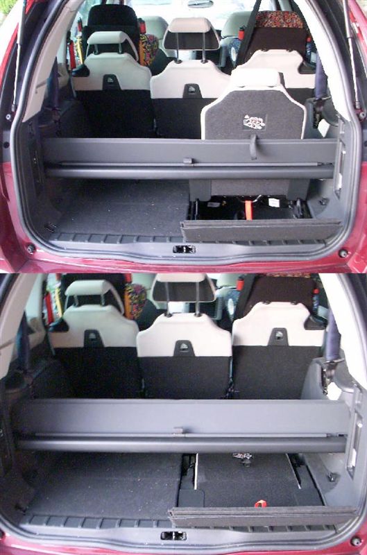シトロエン グランドC4ピカソ 荷室用トノカバー