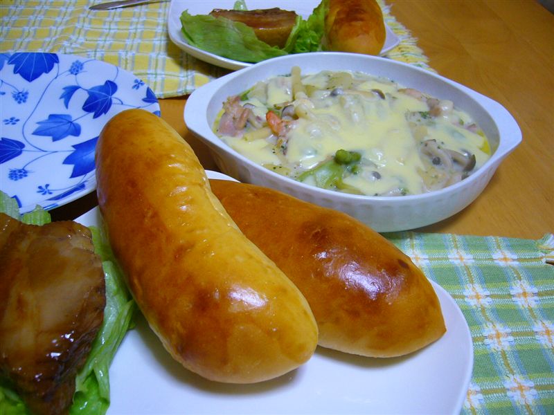 マカロニえびグラタン