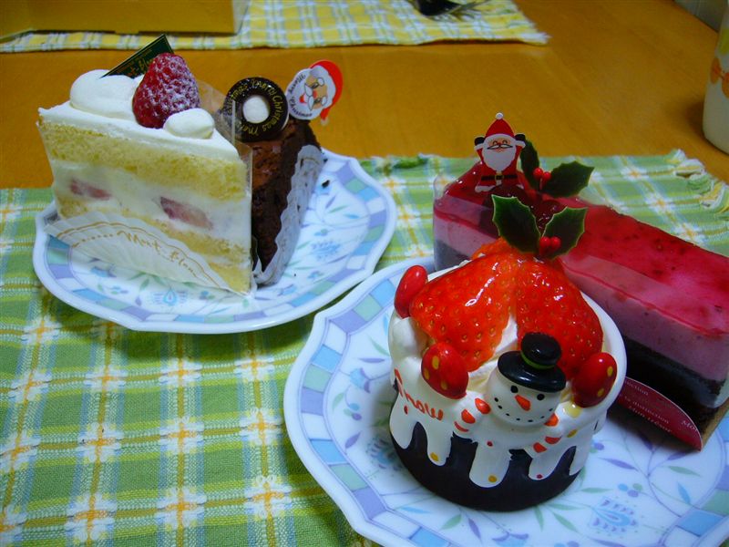 ケーキいろいろ。