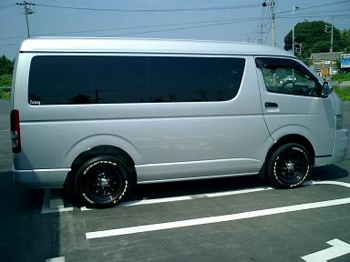 銀大のフォトギャラリー ノーマル車高 トヨタ ハイエースワゴン みんカラ