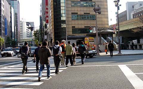 『街道てくてく旅。中山道完全踏破』最終回 日本橋 勅使河原郁恵 萌え~ その3 2006.12.01