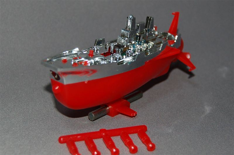 希少 当時物 マルカ シルバー戦艦大和 グレートシップ