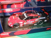 久しぶりに購入したよ。EBBRO　`08 #23 XANAVI NISMO GT-R