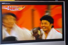 男子４００ｍリレー銅メダル