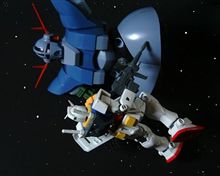 『なぜララァを巻き込んだんだ！』ガンダム最終話『脱出』のワンシーン