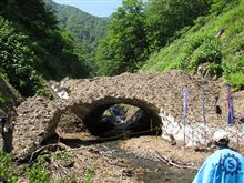 氷のトンネル