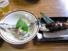 避暑ゴルフの帰りに
