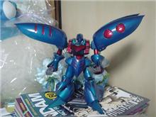 MG 1/100 キュベレイ・・・青メタ塗装