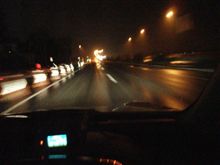 路面ウエット・・・o(▼_▼θ