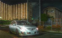 現実逃避でHDR風アテンザ写真