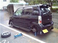 久々の車弄り～(ﾉﾟｰﾟ)ﾉ○