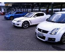 6台で出撃。中山サーキット