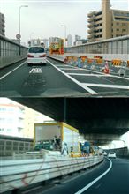 例の事故現場を初めて通ってみました
