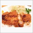 今日のランチは、「やげん亭」ロースカツランチ８００円