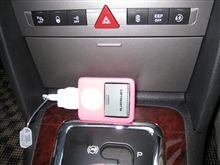 ｉPodアダプター装着