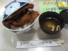 ソースカツ丼→タカスサーキット見学