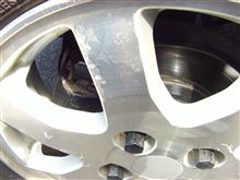 キャリパー塗装・・失敗編