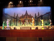 ゴーオンジャーのショウを観に行きました