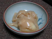 今日のうまいもの。（日曜の出来事ですが）