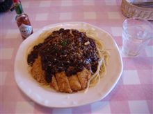 本日は洋麺部活動ということで同僚を道連れに。。。（￣ー+￣）ﾆﾔｯ