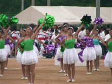 運動会に花がありますーーー。