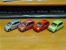トミカのパッソたちです